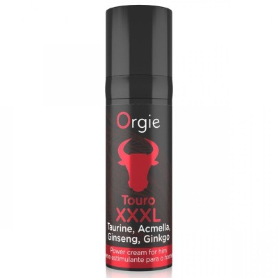 ORGIE - TOURO XXXL CREME AUMENTADOR E AMPLIADOR DE EREÇÃO 15 ML - D-246761 - Dona Pimenta