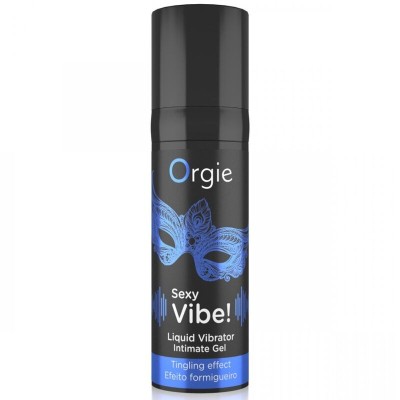 ORGIE - VIBRAÇÃO SEXY! VIBRADOR LÍQUIDO 15 ML - D-246748 - Dona Pimenta