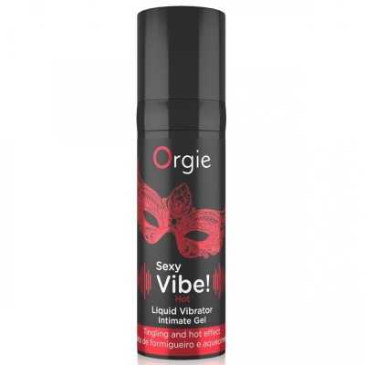 ORGIE - VIBRAÇÃO SEXY! VIBRADOR LÍQUIDO QUENTE E AQUECEDOR 15 ML - D-246749 - Dona Pimenta