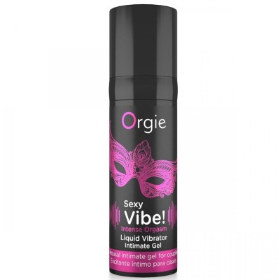 ORGIE - VIBRAÇÃO SEXY! ORGASMO INTENSO, MÚLTIPLAS SENSAÇÕES, GEL ÍNTIMO 15 ML - D-246750 - Dona Pimenta