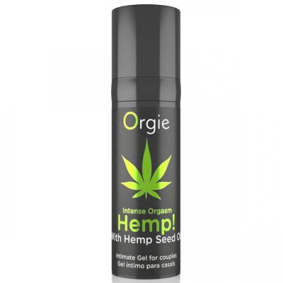 ORGIE - CÂNHAMO! ORGASMO INTENSO MÚLTIPLAS SENSAÇÕES GEL ÍNTIMO 15 ML - D-246751 - Dona Pimenta