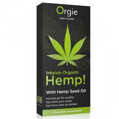 ORGIE - CÂNHAMO! ORGASMO INTENSO MÚLTIPLAS SENSAÇÕES GEL ÍNTIMO 15 ML - D-246751 - Dona Pimenta