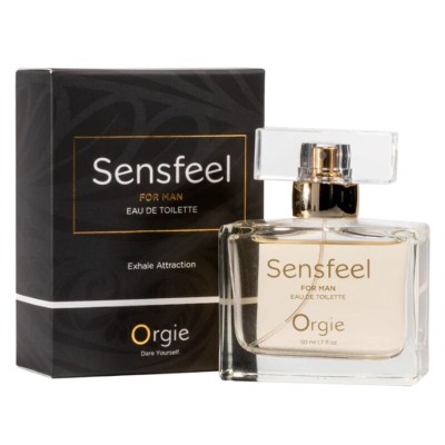 ORGIE - SENSFEEL FOR MAN PHEROMON BOOSTER EAU DE TOILETTE 50 ML - D-246799 - Dona Pimenta
