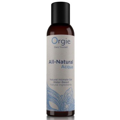 ORGIE - GEL ÍNTIMO 100% NATURAL À BASE DE ÁGUA 150 ML - D-246807 - Dona Pimenta