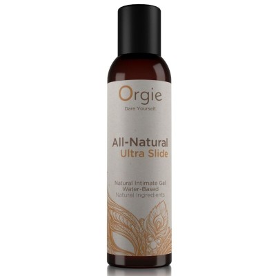 ORGIE - GEL ÍNTIMO À BASE DE ÁGUA ULTRA DESLIZANTE, TOTALMENTE NATURAL, 150 ML - D-246809 - Dona Pimenta