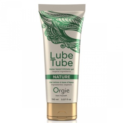 ORGIE - LUBRIFICANTE NATURE GEL ÍNTIMO À BASE DE ÁGUA 150 ML - D-246815 - Dona Pimenta