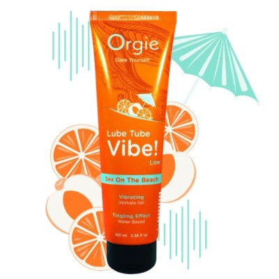 ORGIE - LUBRIFICANTE VIBRADOR! SEXO NA PRAIA GEL ÍNTIMO BEIJÁVEL LEVE FORMIGAMENTO 100 ML - D-246816 - Dona Pimenta