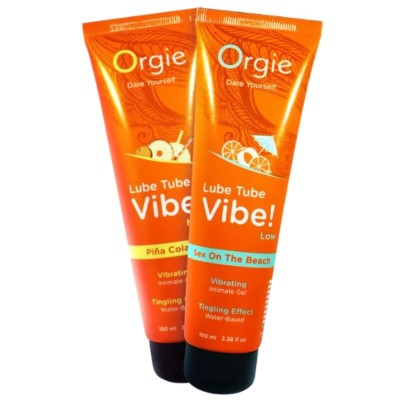 ORGIE - LUBRIFICANTE VIBRADOR! SEXO NA PRAIA GEL ÍNTIMO BEIJÁVEL LEVE FORMIGAMENTO 100 ML - D-246816 - Dona Pimenta