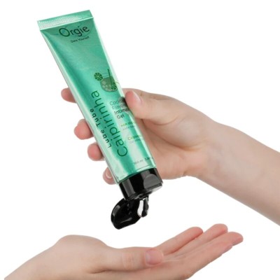 ORGIE - LUBRIFICANTE EM TUBO COQUETEL CAIPIRINHA GEL ÍNTIMO À BASE DE ÁGUA BEIJÁVEL 100 ML - D-246818 - Dona Pimenta