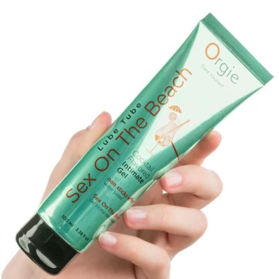ORGIE - LUBRIFICANTE EM TUBO COQUETEL SEXO NA PRAIA BEIJÁVEL GEL ÍNTIMO À BASE DE ÁGUA 100 ML - D-246822 - Dona Pimenta