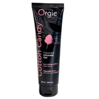 ORGIE - LUBRIFICANTE EM TUBO COM AROMA DE ALGODÃO DOCE, BEIJÁVEL, GEL ÍNTIMO À BASE DE ÁGUA, 100 ML - D-246827 - Dona Pimenta