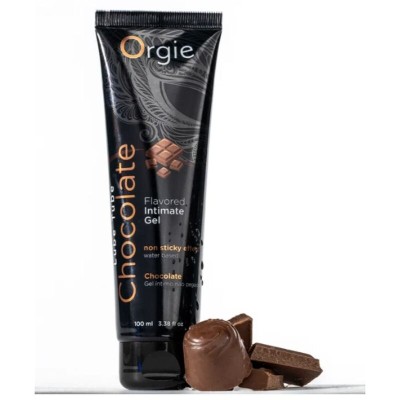 ORGIE - LUBRIFICANTE EM TUBO CHOCOLATE BEIJÁVEL GEL ÍNTIMO À BASE DE ÁGUA 100 ML - D-246828 - Dona Pimenta
