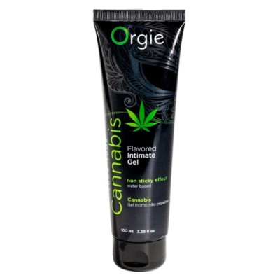 ORGIE - LUBRIFICANTE EM TUBO CANNABIS BEIJÁVEL GEL ÍNTIMO À BASE DE ÁGUA 100 ML - D-246829 - Dona Pimenta