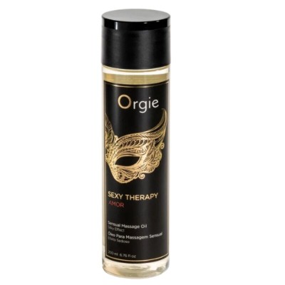 ORGIE - ÓLEO DE MASSAGEM SENSUAL AMOR PARA TERAPIA SEXUAL 200 ML - D-246783 - Dona Pimenta