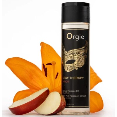 ORGIE - ÓLEO DE MASSAGEM SENSUAL AMOR PARA TERAPIA SEXUAL 200 ML - D-246783 - Dona Pimenta