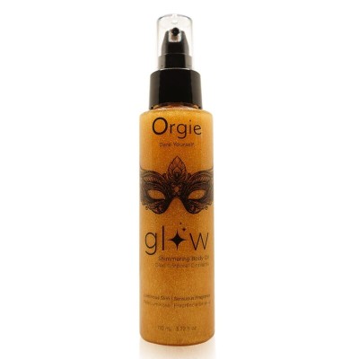 ORGIE - ÓLEO CORPORAL ILUMINADO GLOW 110 ML - D-246803 - Dona Pimenta