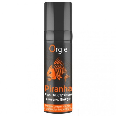 ORGIE - CREME DE PODER PIRANHA PARA ELE 15 ML - D-246760 - Dona Pimenta