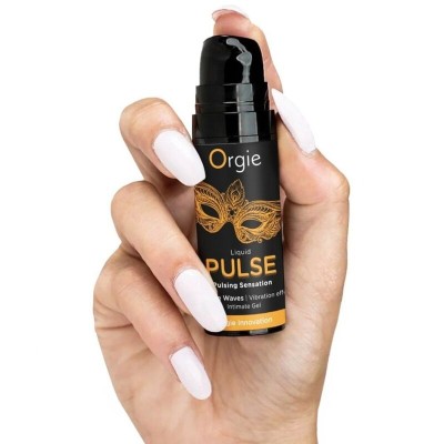 ORGIE - PULSE KISSABLE PULSING SENSATION GEL ÍNTIMO 15 ML - D-246741 - Dona Pimenta