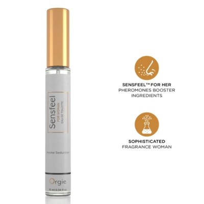 ORGIE - SENSFEEL PARA MULHERES, BOOSTER DE FEROMÔNIOS, EAU DE TOILETTE, TAMANHO VIAGEM 10 ML - D-246796 - Dona Pimenta