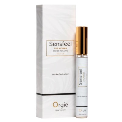 ORGIE - SENSFEEL PARA MULHERES, BOOSTER DE FEROMÔNIOS, EAU DE TOILETTE, TAMANHO VIAGEM 10 ML - D-246796 - Dona Pimenta