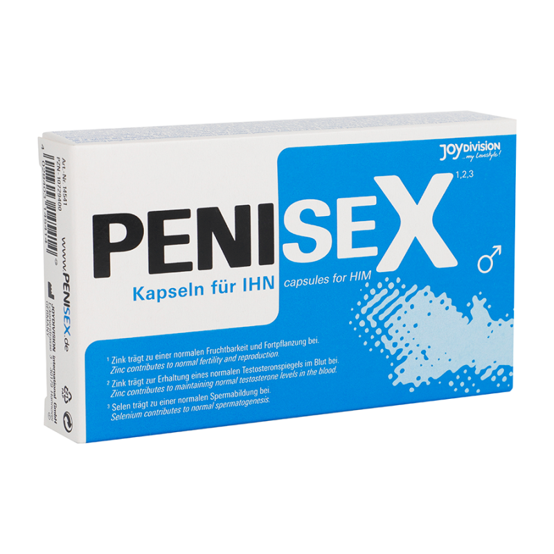 JOYDIVISION EROPHARM - CÁPSULAS ESTIMULANTES PENIANAS PARA HOMENS - 40 UNIDADES - D-245077 - Dona Pimenta