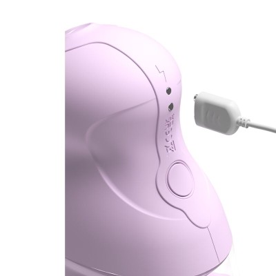 FANTASY FOR HER - VELOURA TOUCH PLEASURE PUMP BOMBA ÍNTIMA COM SUCÇÃO E VIBRAÇÃO ROXA - D-246881 - Dona Pimenta