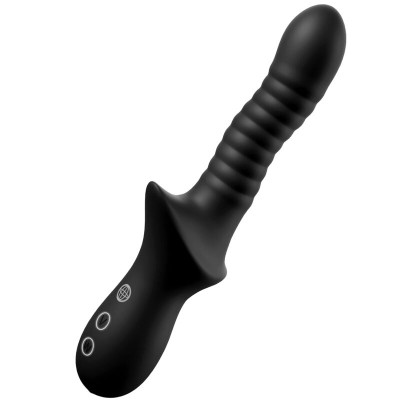 ANAL FANTASY ELITE - MASSAGEADOR ANAL RECARREGÁVEL PRETO PLEASURE WAVE - D-246880 - Dona Pimenta