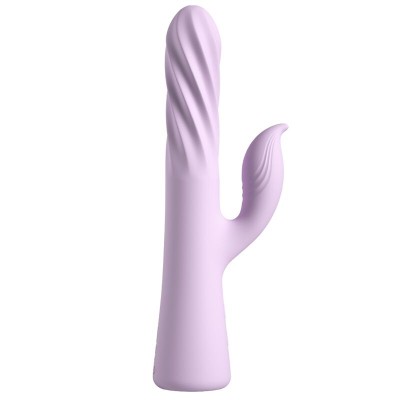 FANTASY FOR HER - VIBRADOR FANTASY TWIST TWISTMOTION COM ROTAÇÃO E EMPURRAÇÃO ROXO - D-246884 - Dona Pimenta
