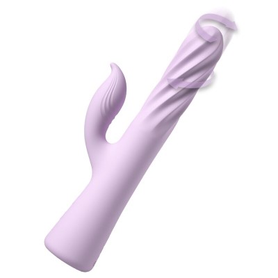 FANTASY FOR HER - VIBRADOR FANTASY TWIST TWISTMOTION COM ROTAÇÃO E EMPURRAÇÃO ROXO - D-246884 - Dona Pimenta