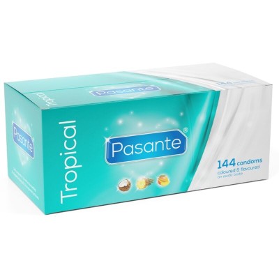 Preservativos ATRAVÉS DE SABORES TROPICAIS 144 UNIDADES - D-225489 - Dona Pimenta