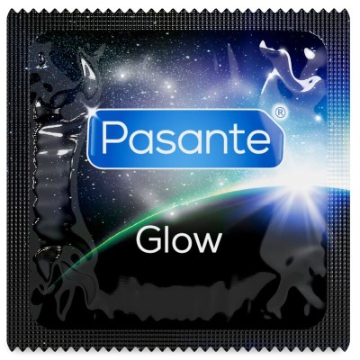 PASANTE - SACO DE PRESERVATIVOS GLOW 144 UNIDADES - D-244558 - Dona Pimenta