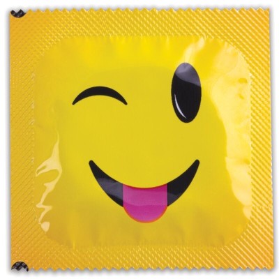 PASANTE - SACO DE PRESERVATIVOS SMILEY 144 UNIDADES - D-236438 - Dona Pimenta