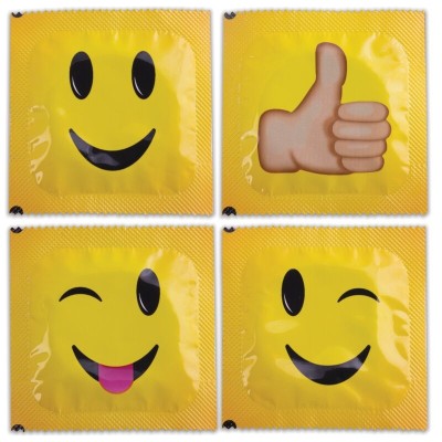 PASANTE - SACO DE PRESERVATIVOS SMILEY 144 UNIDADES - D-236438 - Dona Pimenta