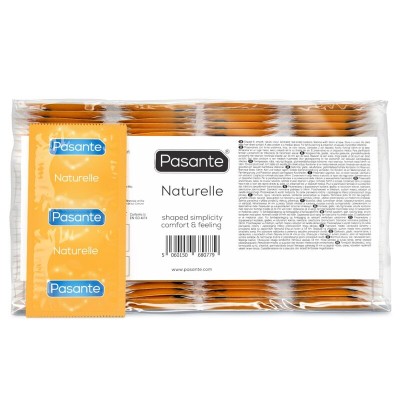 BOLSA NATURELLE DE Preservativos PASANTE 144 UNIDADES - D-231287 - Dona Pimenta