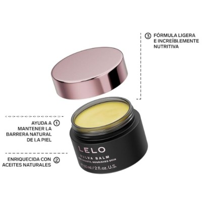 LELO - BÁLSAMO VULVAR HIDRATANTE SUAVIZANTE PARA A ÁREA ÍNTIMA EXTERNA - D-246925 - Dona Pimenta