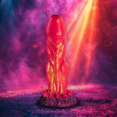 EPIC - DILDO CÉRBERO FOGO MITOLÓGICO - D-246887 - Dona Pimenta