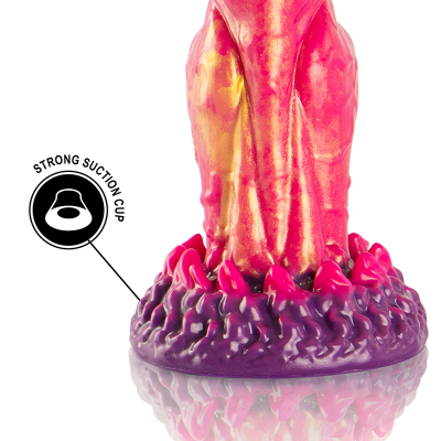 EPIC - DILDO CÉRBERO FOGO MITOLÓGICO - D-246887 - Dona Pimenta