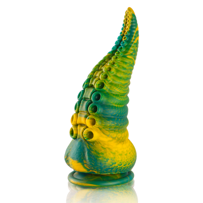 EPIC - DILDO COM TENTÁCULOS VERDES DE CETUS - TAMANHO GRANDE - D-246888 - Dona Pimenta