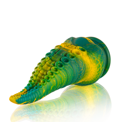 EPIC - DILDO COM TENTÁCULOS VERDES DE CETUS - TAMANHO GRANDE - D-246888 - Dona Pimenta