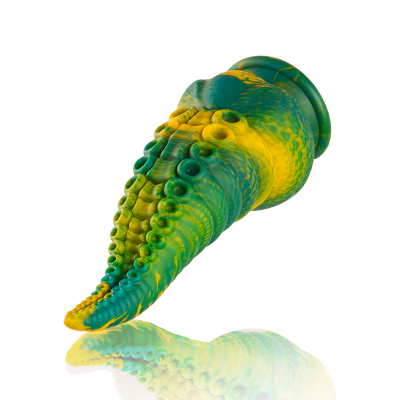 EPIC - DILDO COM TENTÁCULOS VERDES DE CETUS - TAMANHO GRANDE - D-246888 - Dona Pimenta