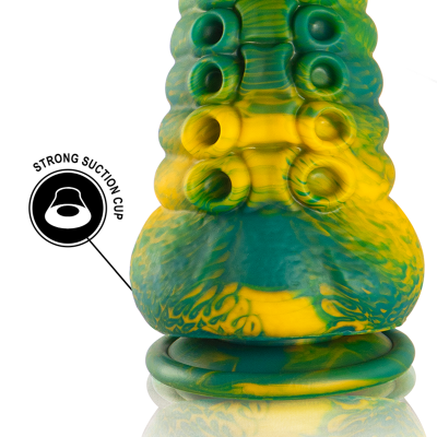 EPIC - CETUS DILDO TENTÁCULO VERDE TAMANHO PEQUENO - D-246889 - Dona Pimenta
