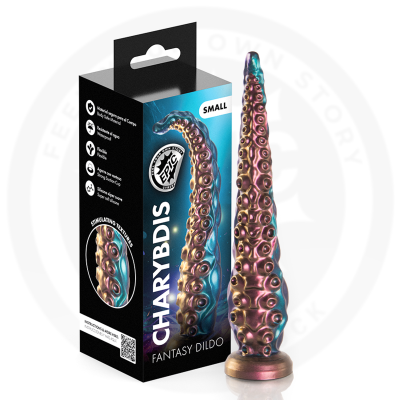 EPIC - DILDO DE TENTÁCULOS DE CARÍBIS TAMANHO PEQUENO - D-246891 - Dona Pimenta