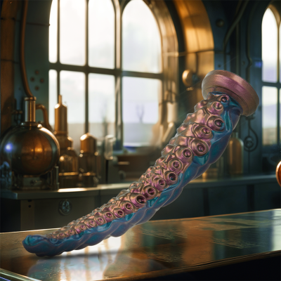 EPIC - DILDO DE TENTÁCULOS DE CARÍBIS TAMANHO PEQUENO - D-246891 - Dona Pimenta