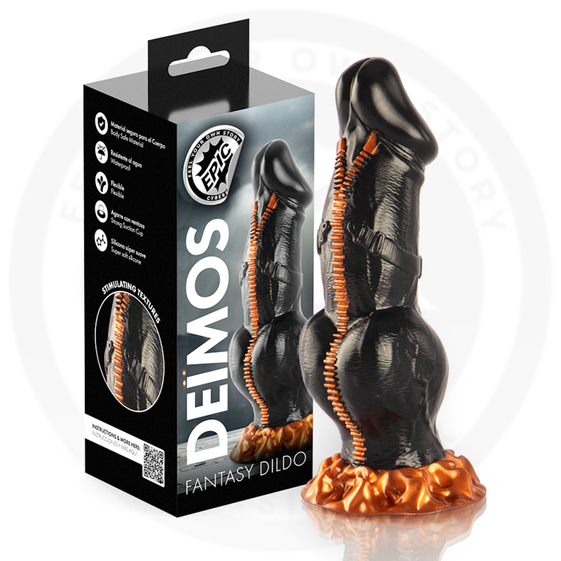 EPIC - DILDO DEIMOS PODER DO ÊXTASE - D-246892 - Dona Pimenta
