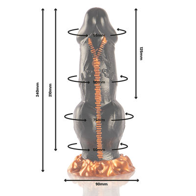 EPIC - DILDO DEIMOS PODER DO ÊXTASE - D-246892 - Dona Pimenta