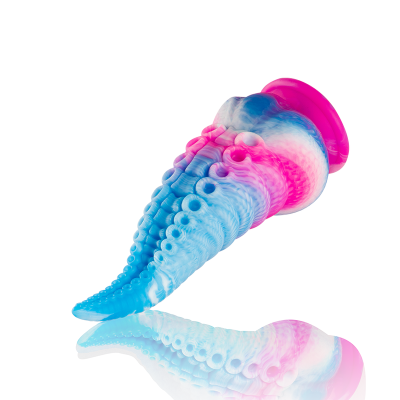EPIC - PHORCYS DILDO COM TENTÁCULOS AZUIS TAMANHO PEQUENO - D-246896 - Dona Pimenta