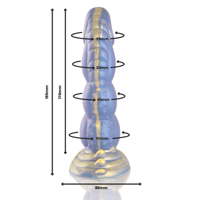 EPIC - POSEIDON DILDO ABRAÇO MARINHO - D-246897 - Dona Pimenta