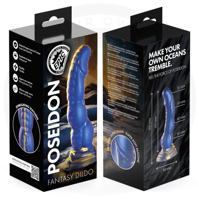 EPIC - POSEIDON DILDO ABRAÇO MARINHO - D-246897 - Dona Pimenta