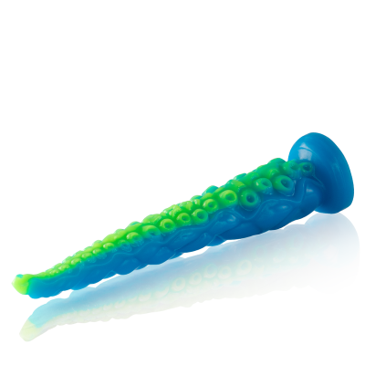 EPIC - SCYLLA DILDO FLUORESCENTE COM TENTÁCULOS FINOS TAMANHO GRANDE - D-246898 - Dona Pimenta