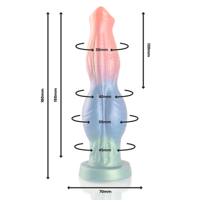 EPIC - ARION DILDO SYMPHONY OF PLEASURE COM CONTROLE REMOTO RECARREGÁVEL - D-246900 - Dona Pimenta